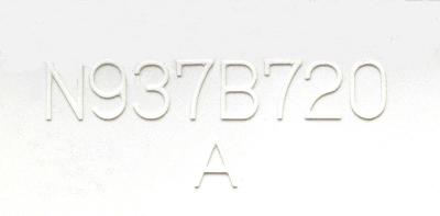 Mitsubishi N937B720-A label image