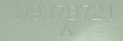 Mitsubishi N937B721A label image