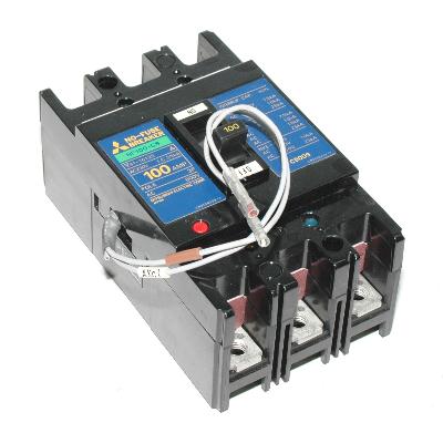New Refurbished Exchange Repair  Mitsubishi Circuit Breaker NF100-CS-100A-3P Precision Zone