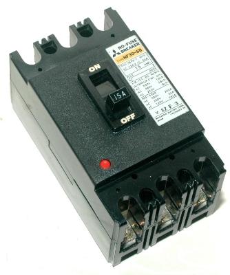 New Refurbished Exchange Repair  Mitsubishi Circuit Breaker NF30-SB-15A-3P Precision Zone