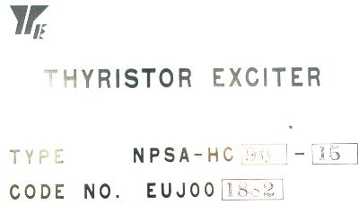 Yaskawa NPSA-HC90-15 label image