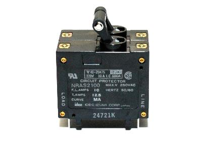 New Refurbished Exchange Repair  IDEC Circuit Breaker NRAS2100-10A-MA Precision Zone