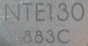 NTE Electronic NTE130 label image