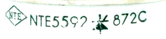 NTE Electronic NTE5592 label image