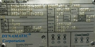 Dynamatic OAS-140154-0001 label image