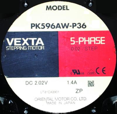 Oriental Motor PK596AW-P36 label image