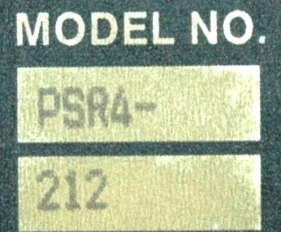 ID-Industrial Drives PSR4-212 label image