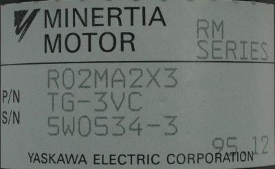 Yaskawa R02MA2X3 label image