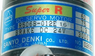 Sanyo Denki R506B-012E16 label image