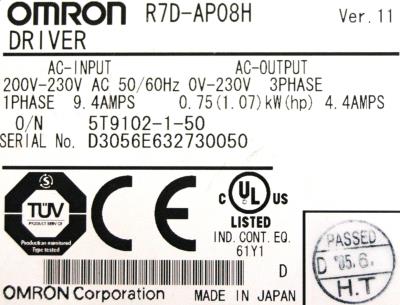 Omron R7D-AP08H label image