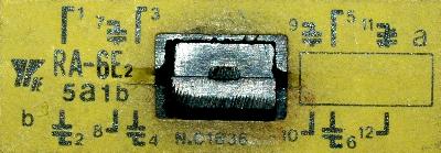 Yaskawa RA-6E2-5A1B-100V label image
