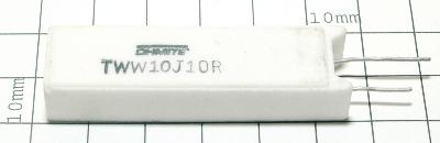 OHMITE RES-10-OHM-10W-14-10-52 front image