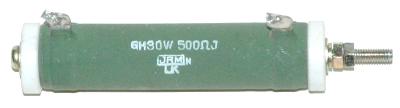 Japan Resistor Mfg Co RES-500-OHM-30W-75-20-20 front image