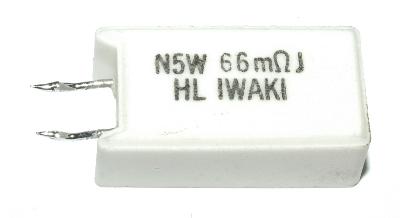 New Refurbished Exchange Repair  Iwaki Resistors RES-66-MOHM-5W-13-9-25 Precision Zone