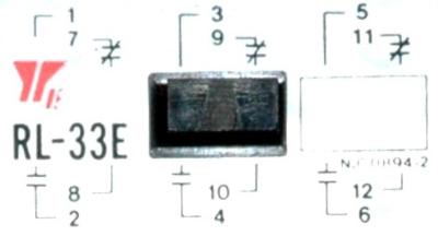 Yaskawa RL-33E-110V label image