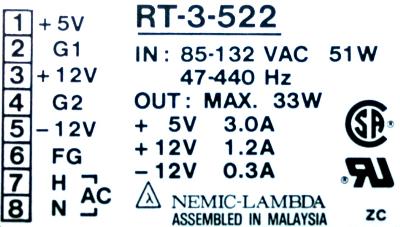 Nemic Lambda RT-3-522 label image