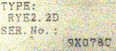 Fuji RYE2.2D label image