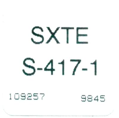 ABB S-417-1 label image