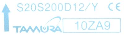 Tamura S20S200D12-Y label image