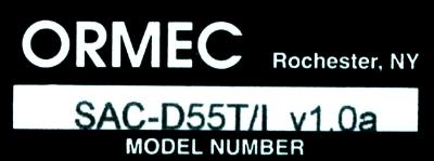 Ormec SAC-D55T-I label image