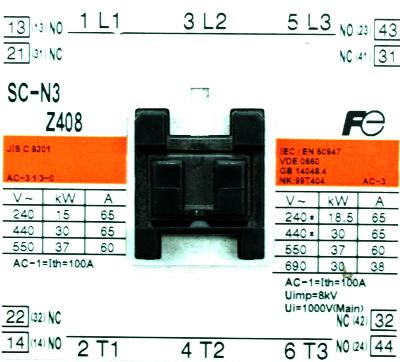 Fuji SC-N3-220V label image