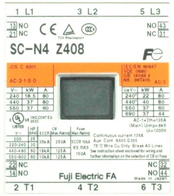 Fuji SC-N4-220V label image