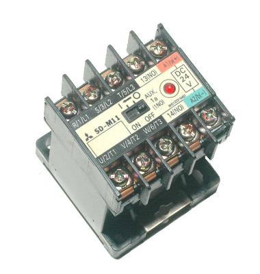 New Refurbished Exchange Repair  Mitsubishi Contactors SD-M11-24VDC Precision Zone