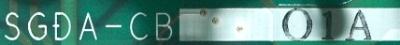Yaskawa SGDA-CB01A label image