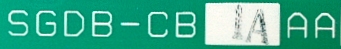 Yaskawa SGDB-CB1AAA label image