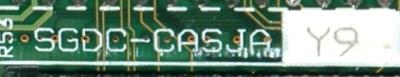 Yaskawa SGDC-CASJA-Y9 label image