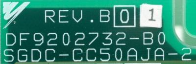 Yaskawa SGDC-CC50AJA-2 label image