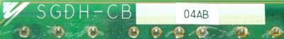 Yaskawa SGDH-CB04AB label image
