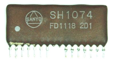 Sanyo SH1074 front image