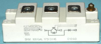 Semikron SKM100GAL173DH6 front image