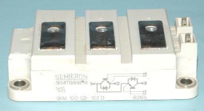 Semikron SKM100GB122D front image