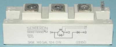 Semikron SKM145GAL124DN front image