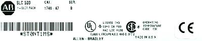 Allen-Bradley SLC500 label image