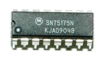 Texas Instruments SN75175N label image