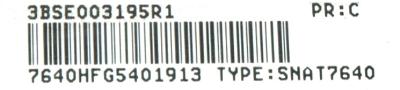 ABB SNAT-7640 label image