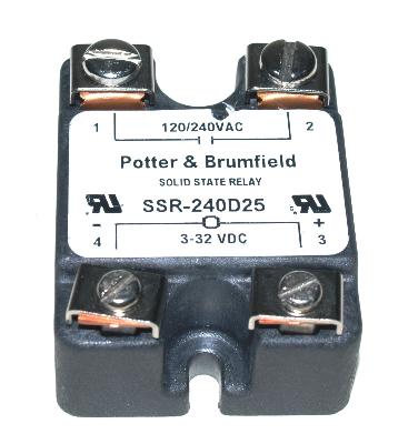 TE Connectivity SSR-240D25 front image