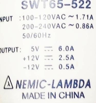 Nemic Lambda SWT65-522 label image