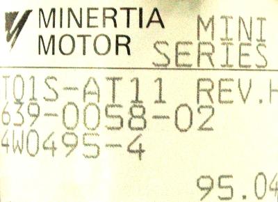 Yaskawa T01S-AT11 label image