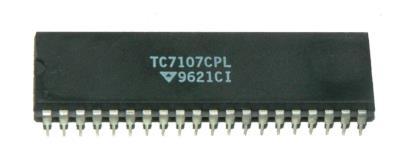 Microchip Technology TC7107CPL front image