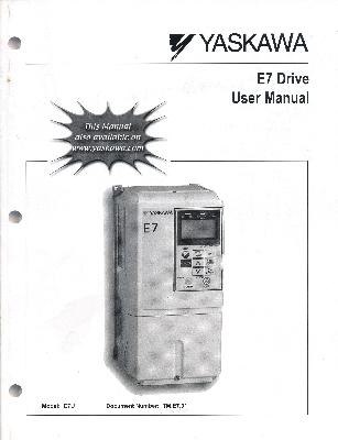 Yaskawa TM.E7.01