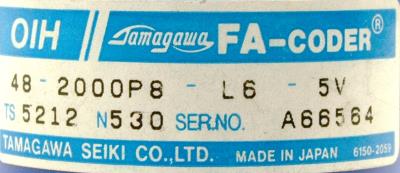 Tamagawa Seiki TS5212N530 label image
