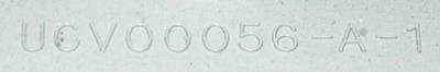 Yaskawa UCV00056-A-1 label image