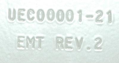 Yaskawa UEC00001-21 label image