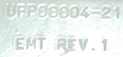 Yaskawa UFP00004-21 label image