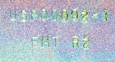 Yaskawa USP00002-1 label image