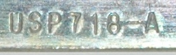 Yaskawa USP718-A label image